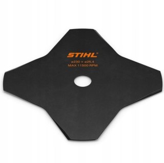 Tarcza tnąca STIHL do trawy GrassCut, 4 ostrza, 230mm śr.otw. 20 mm