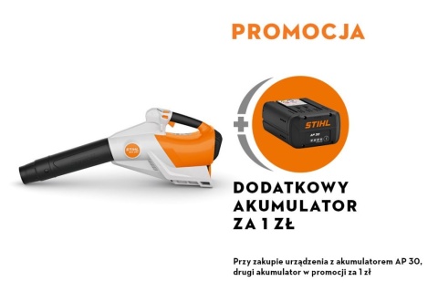 Dmuchawa akumulatorowa STIHL BGA 250, bez akumulatora i ładowarki