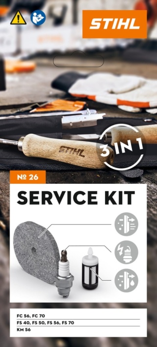 Service Kit 26 STIHL | FS 40, 50, 56, 70, HT 56, KM 56 | Oryginalny zestaw serwisowy