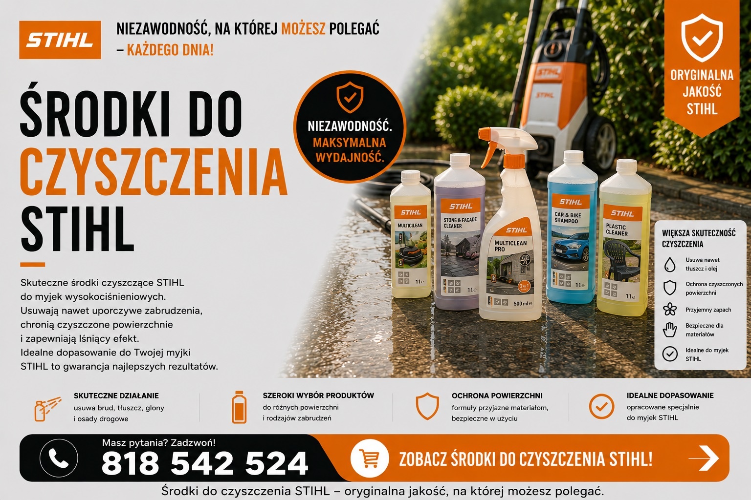 Chemia do myjki RE 80