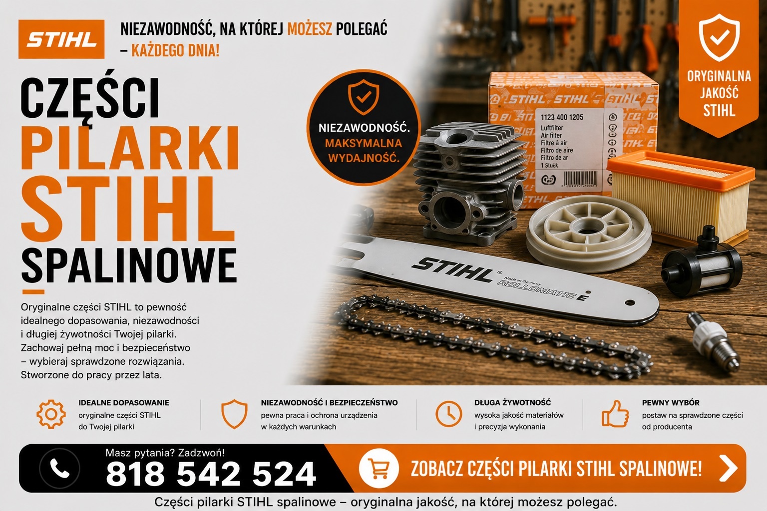 Części do pilarek STIHL