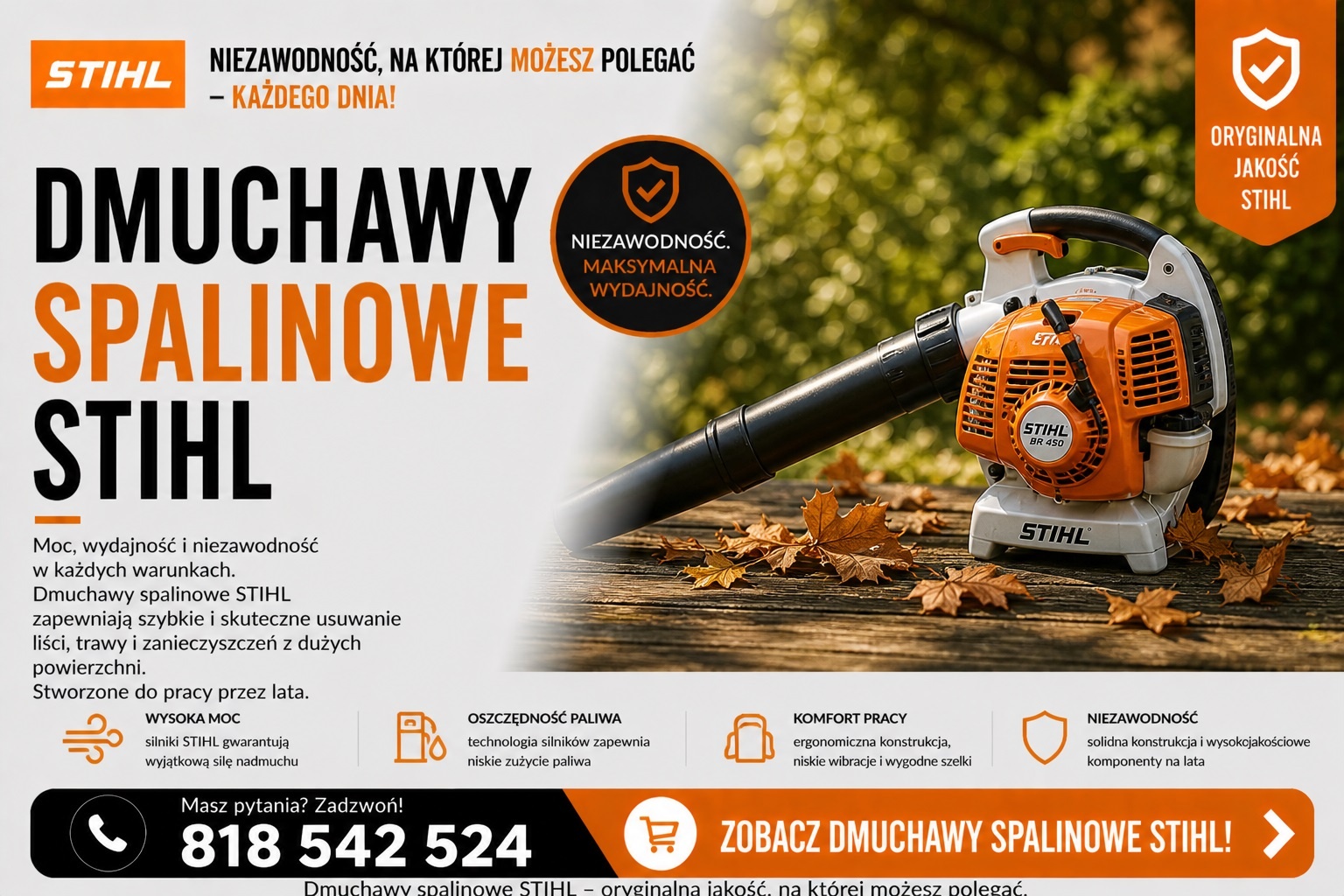 Dmuchawy i odkurzacze STIHL