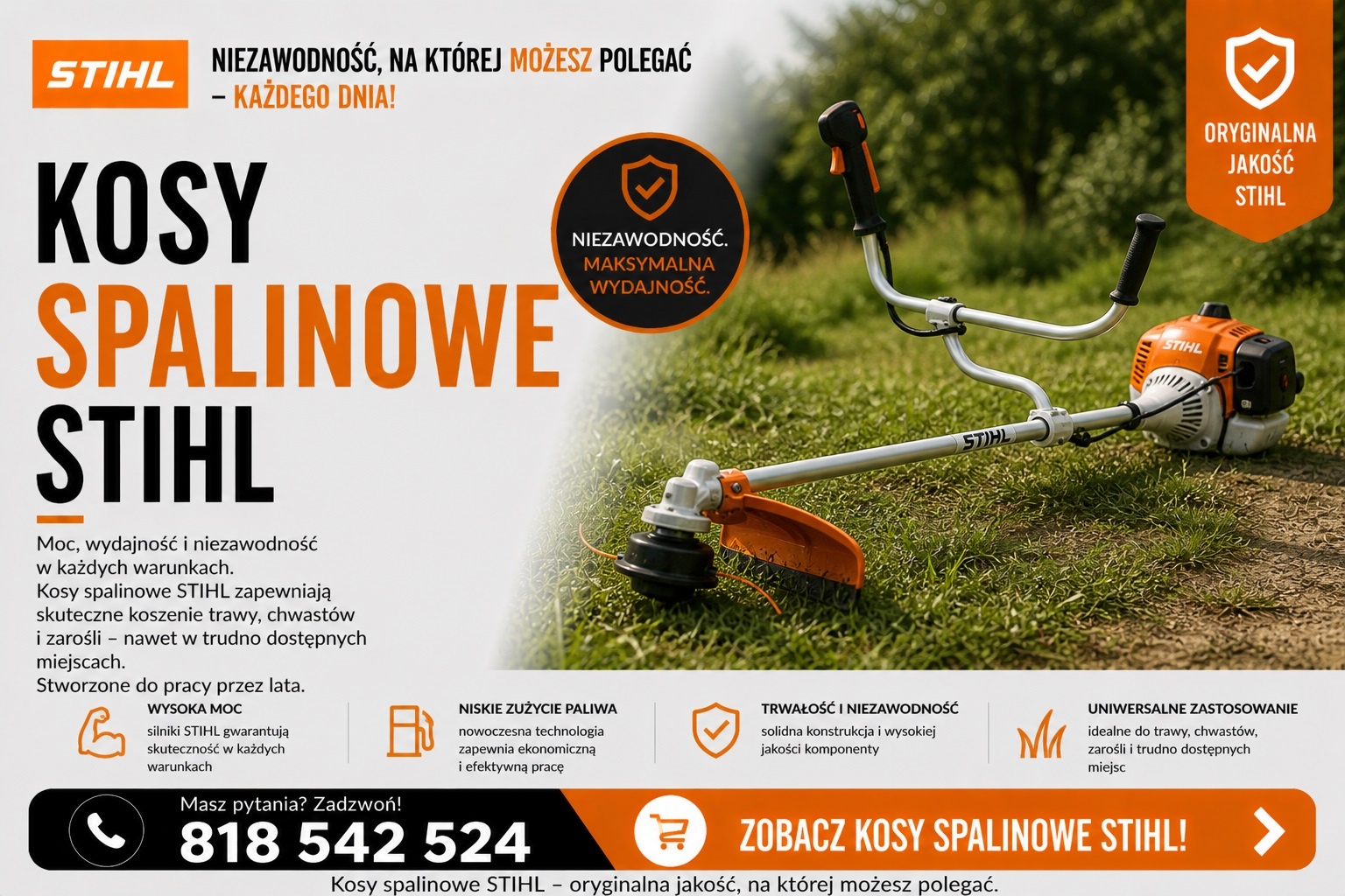 Kosy i podkaszarki STIHL