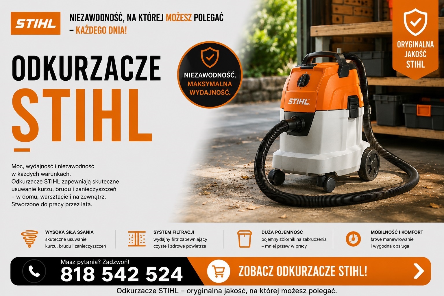 Odkurzacze STIHL