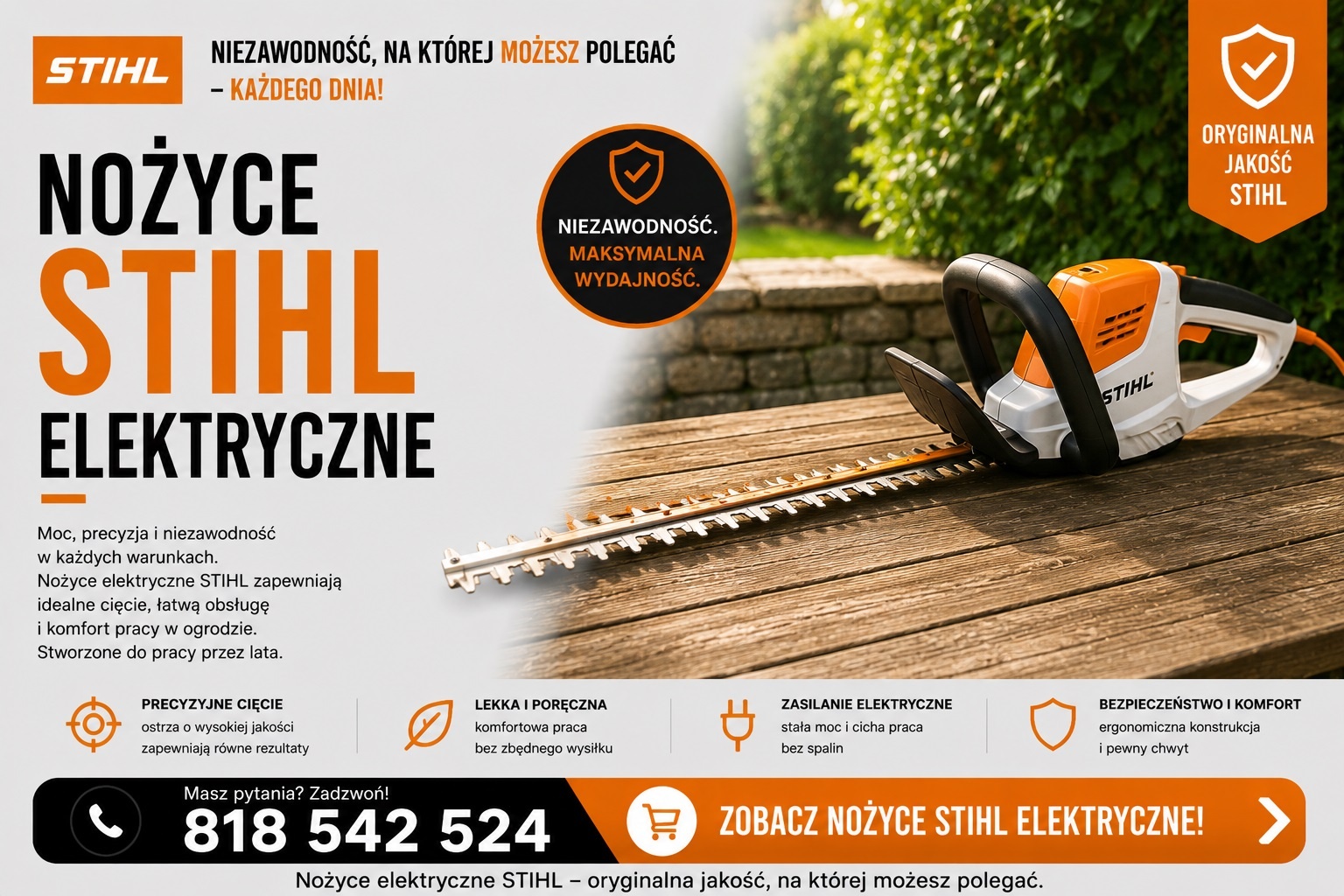 Nożyce do żywopłotu STIHL