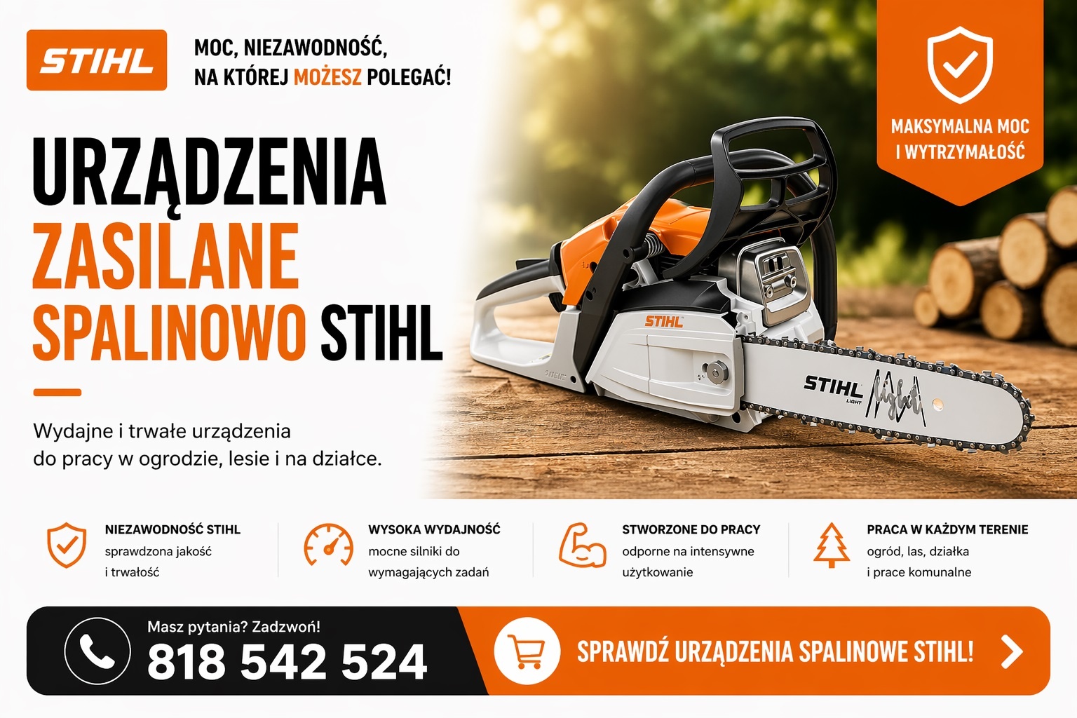 Urządzenia STIHL spalinowe