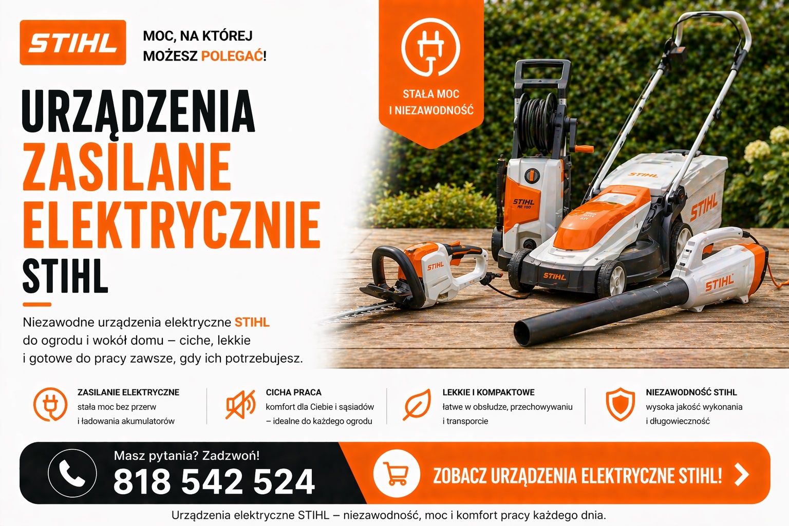 Urządzenia STIHL elektryczne