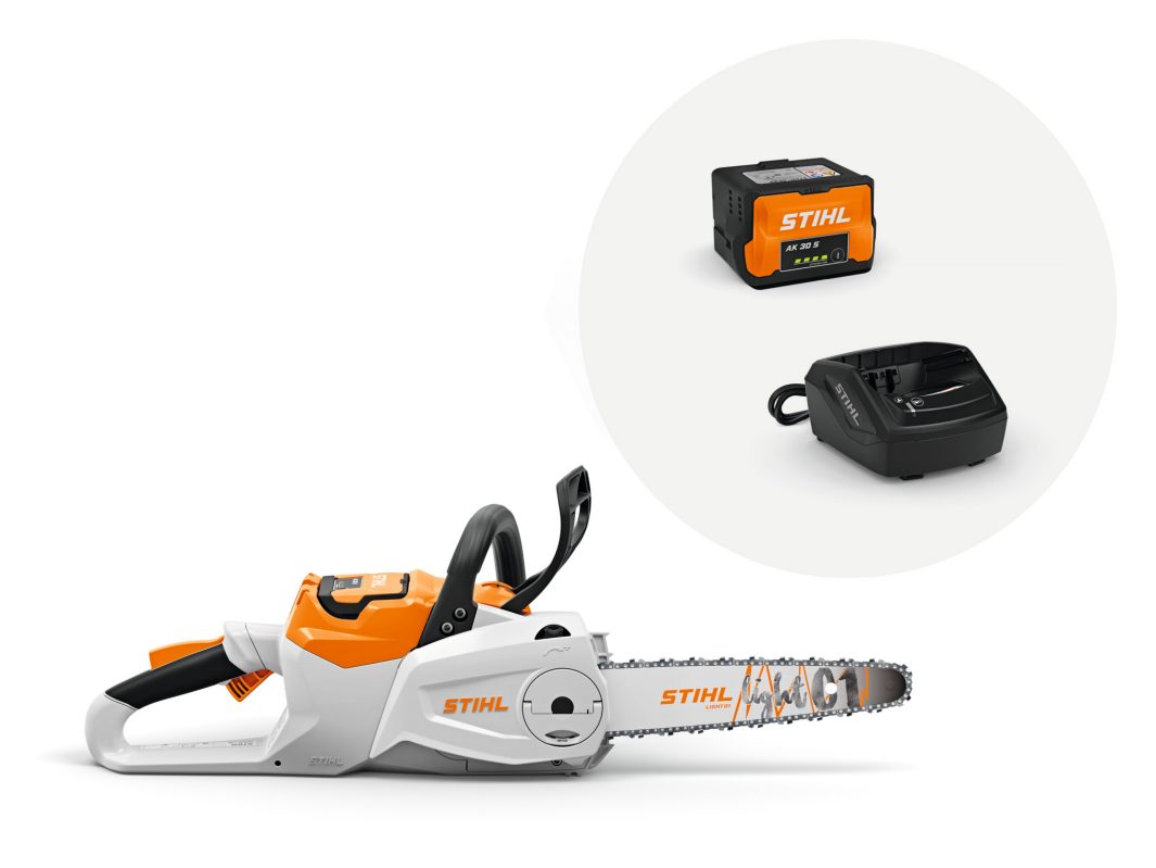 Pilarka STIHL MSA 80 C-B, zestaw z AK 30 S i AL 101